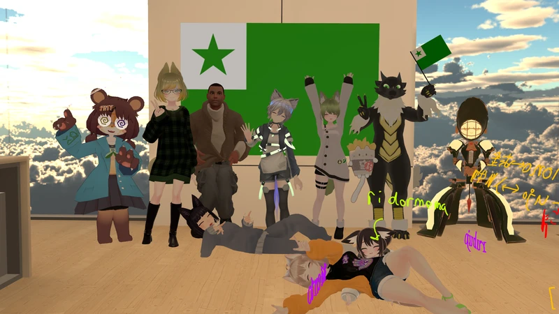Featured image of post 14-a Esperanto-kunveno en VRChat