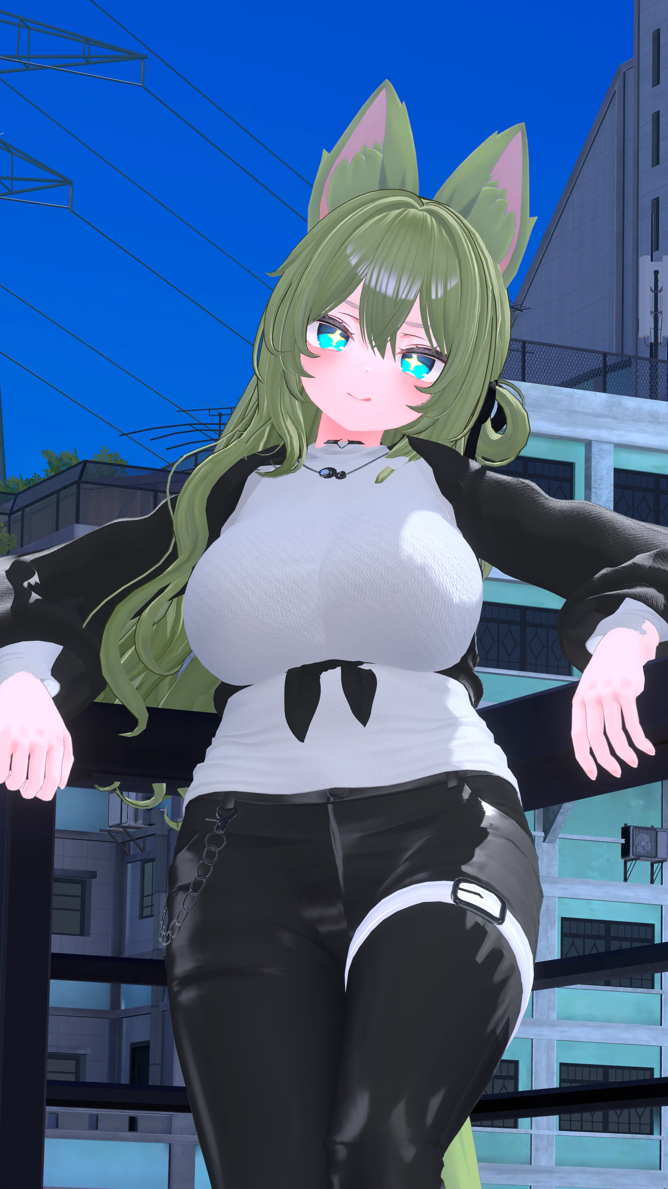 緑髪のモルフォ